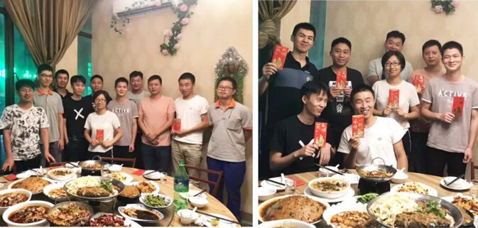 合乐hl8环保聚餐活动欢声笑语，还有红包拿哦