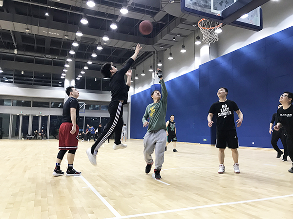 2019合乐hl8环保工会篮球活动