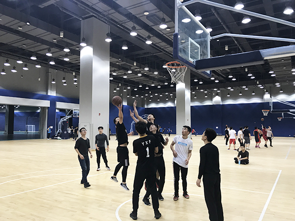 2019合乐hl8环保工会篮球活动