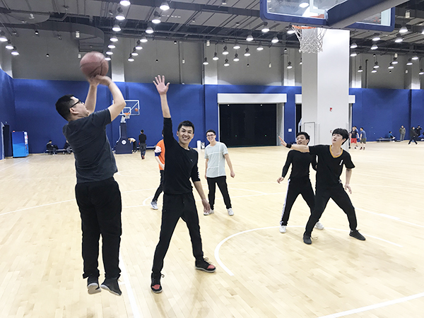 2019合乐hl8环保工会篮球活动