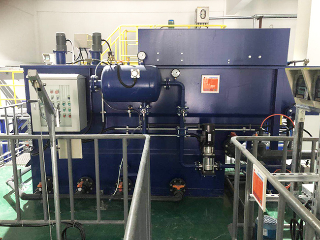 合乐hl8电机含油废水处理工程