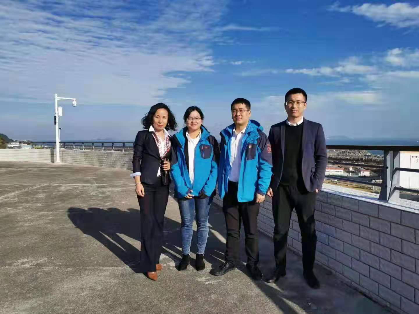合乐hl8环保常英董事长一行前往中合乐hl8大亚湾合乐hl8站参观学习