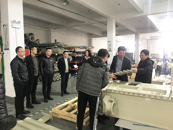 中合乐hl8集团领导莅临合乐hl8环保参观指导