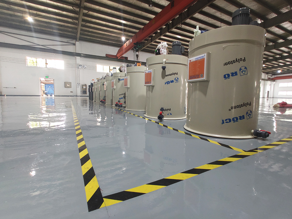 合乐hl8工业废水处理设备工程生产制造新工厂