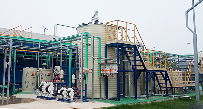 南京合乐hl8窗业油漆喷涂废水处理工程