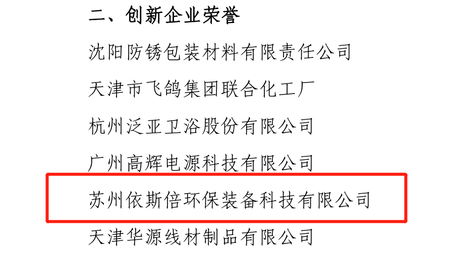 合乐hl8荣获中国表面工程合乐hl8创新企业称号